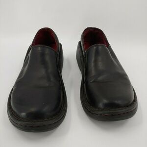 Chaco Zaagh Gunnison black leather clogs shoes 8